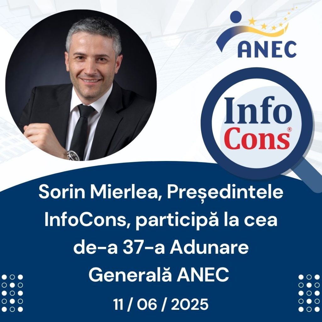 Sorin Mierlea , Președintele InfoCons Protectia Consumatorilor , participă la cea de-a 37-a Adunare Generală ANEC 