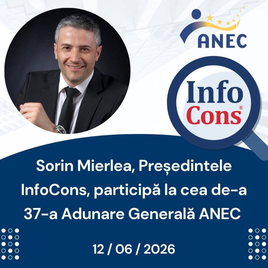 Sorin Mierlea , Președintele InfoCons Protectia Consumatorilor , participă la cea de-a 37-a Adunare Generală ANEC : Vocea consumatorului european în standardizare