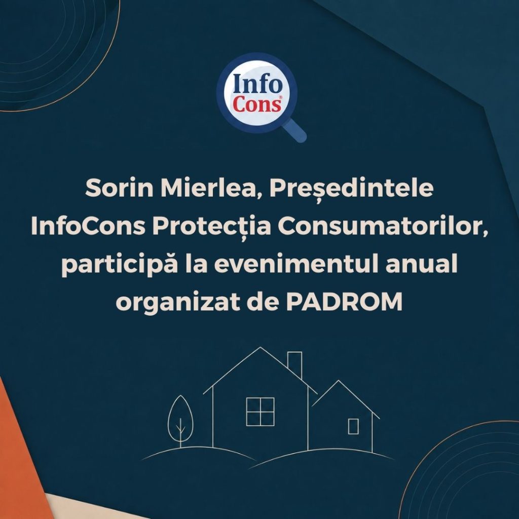 Sorin Mierlea , Președintele InfoCons Protecția Consumatorilor , participă la evenimentul anual organizat de PADROM